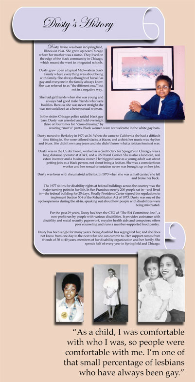 Loading ... Dusty Irvine's History Excerpt