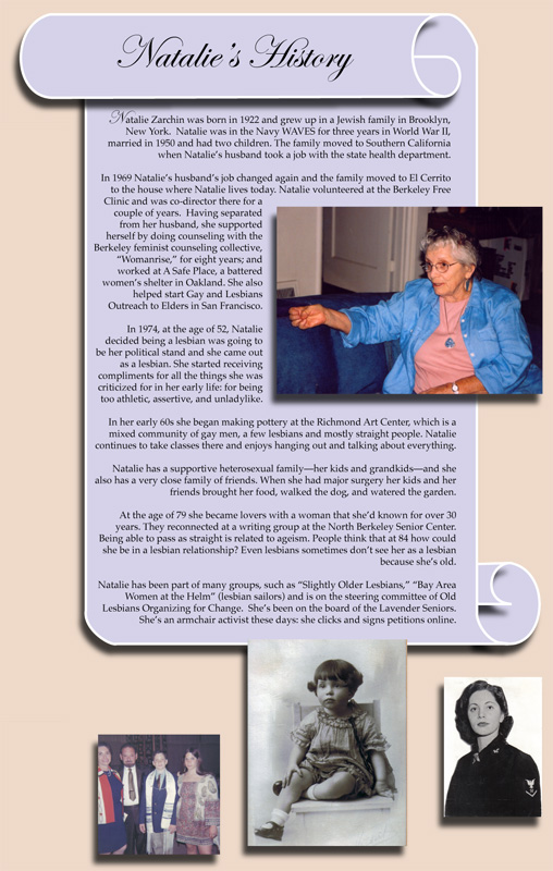 Loading ... Natalie Zarchin's History Excerpt